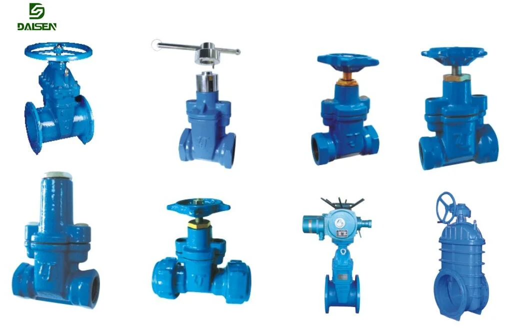 Pressure Valve Ductile Iron Electric Flange Soft Seal Gate Valve