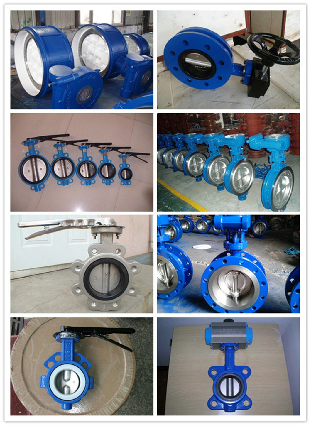 Gear Operated Ductile Iron Stainless Steel Cast Steel Wcb Triple Offset Eccentric Wafer Flanged or Lug High Performance Butterfly Valve DN500