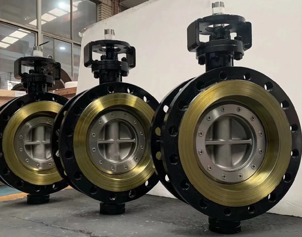 ANSI Metal Sealed Flange RF Triple Offset Butterfly Valve